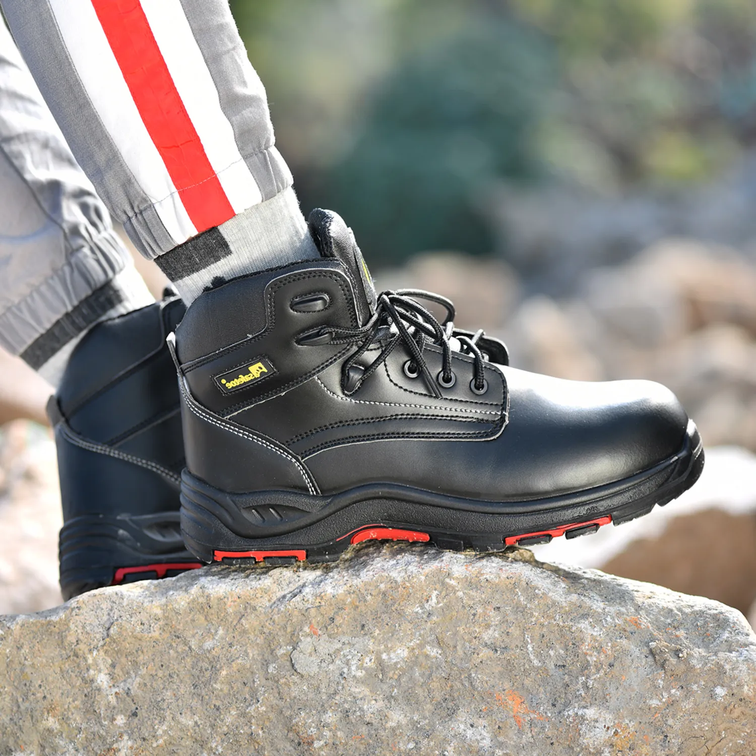 Botas de trabajo impermeables con puntera compuesta de Site