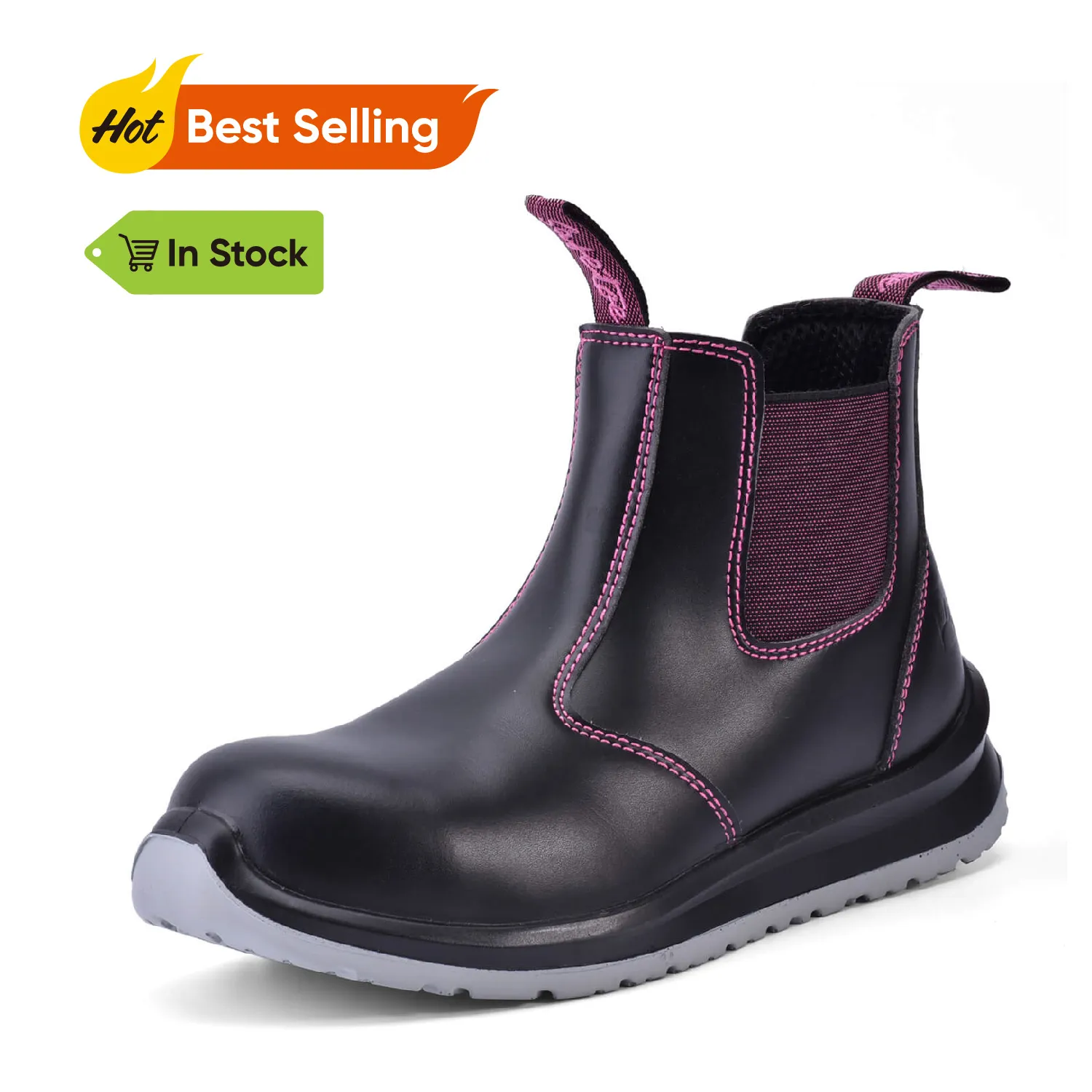 BOTAS DE TRABAJO LADY DESIGN DEALER M8025FM