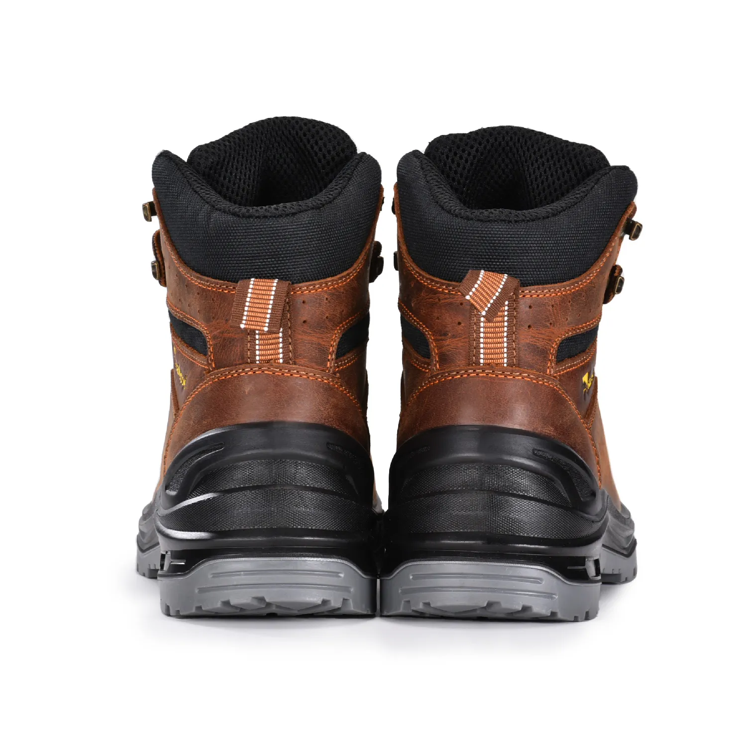 BOTAS DE TRABAJO MECáNICAS IMPERMEABLES Y RESISTENTES CON PUNTERA COMPUESTA PARA HOMBRES M8556