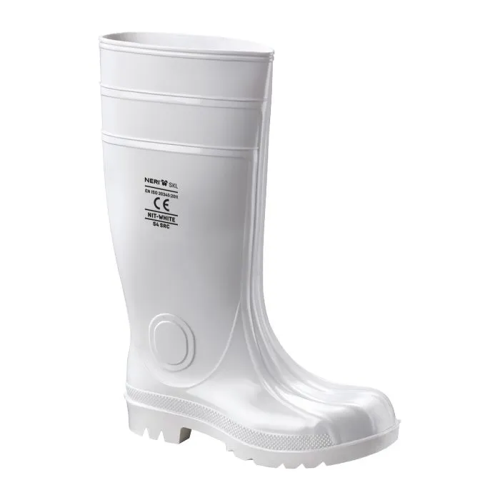 BOTAS DE TRABAJO NERI NITWHITE S4 BLANCAS