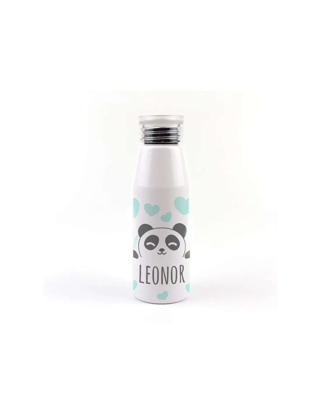 Botella Aluminio Panda Soft 500ml Personalizada de Mi Pipo