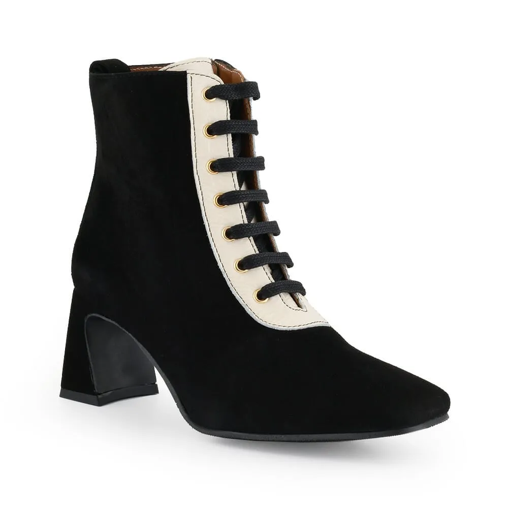 Botin Ante Gympie Negro Combinado