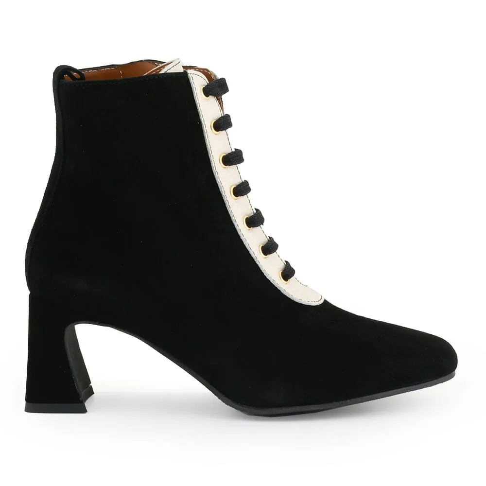 Botin Ante Gympie Negro Combinado