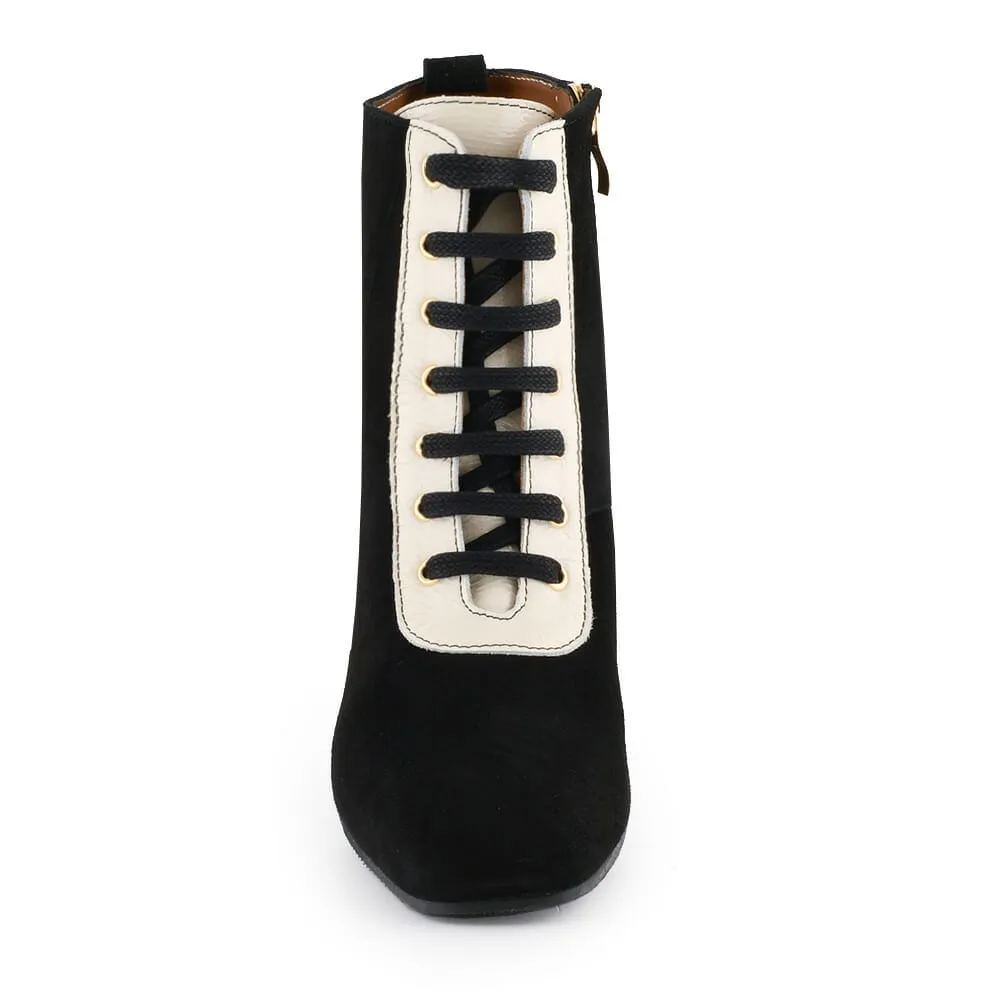 Botin Ante Gympie Negro Combinado