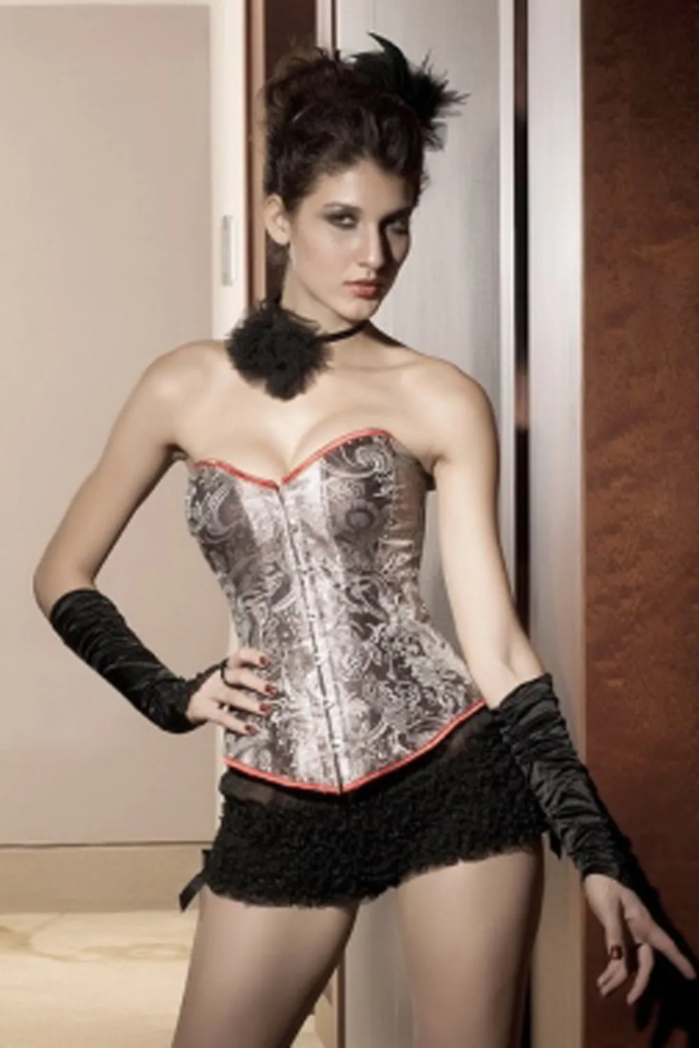 Bustier metálico
