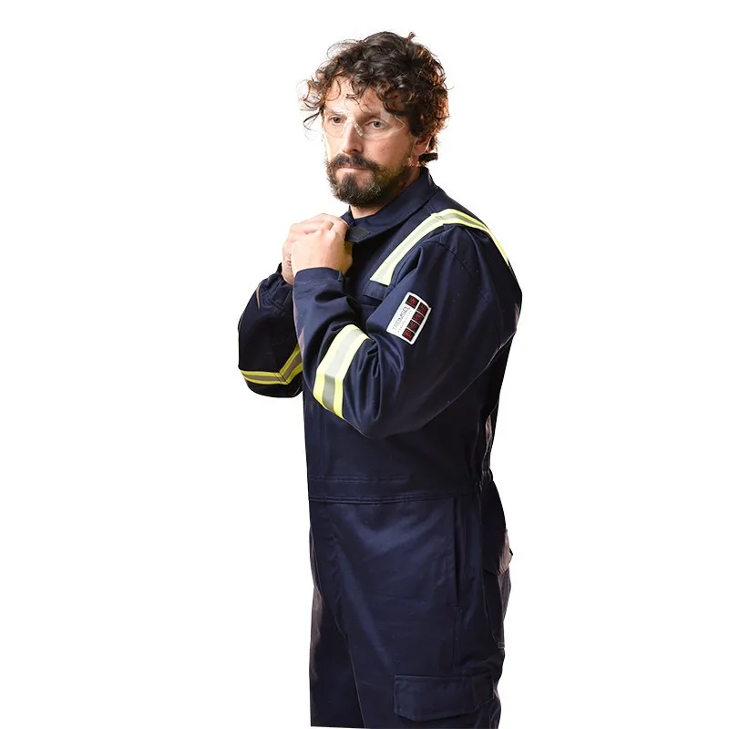 BUZO MULTIPROTECCIóN ALTA VISIBILIDAD, IGNíFUGO, ANTI ARCOELéCTRICO Y ANTIESTáTICO CON REFLECTANTES SAFETOP  ARAPRO 134