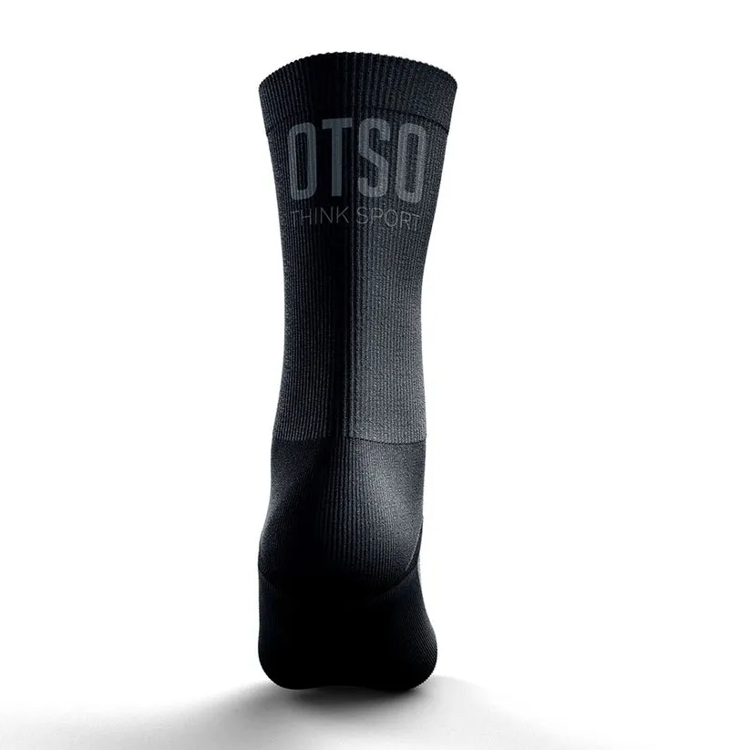 CALCETIN OTSO MULTISPORT MEDIUM CUT FULL BLACK