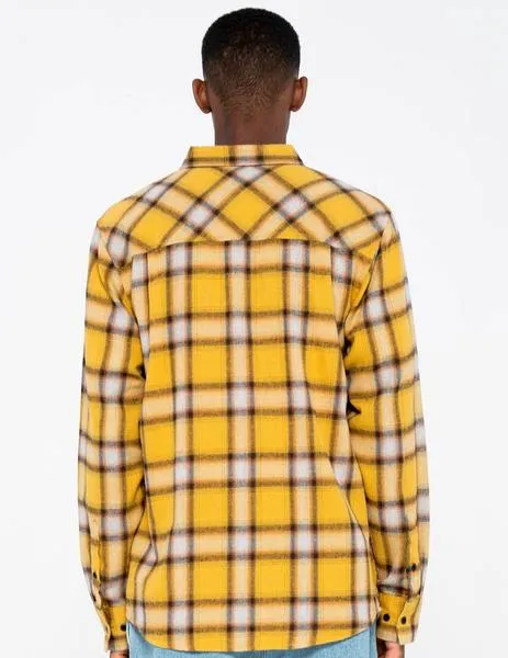 CAMISA SANTA CRUZ APEX   MUSTARD CHECK
