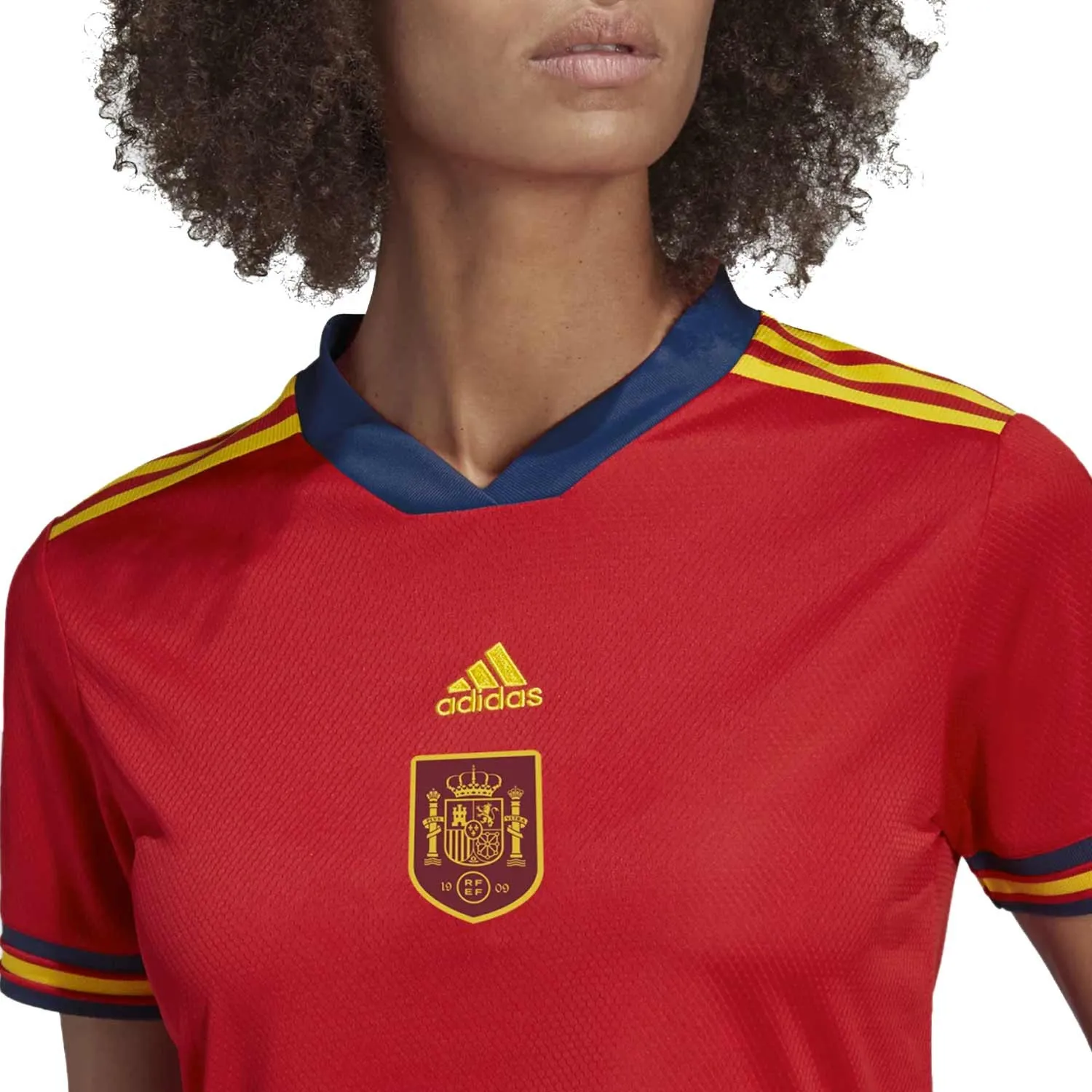 Camiseta adidas España mujer 2022 2023