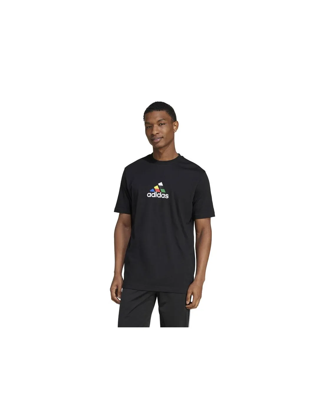 Camiseta adidas House Of Tiro Nations Graphic Hombre Negro