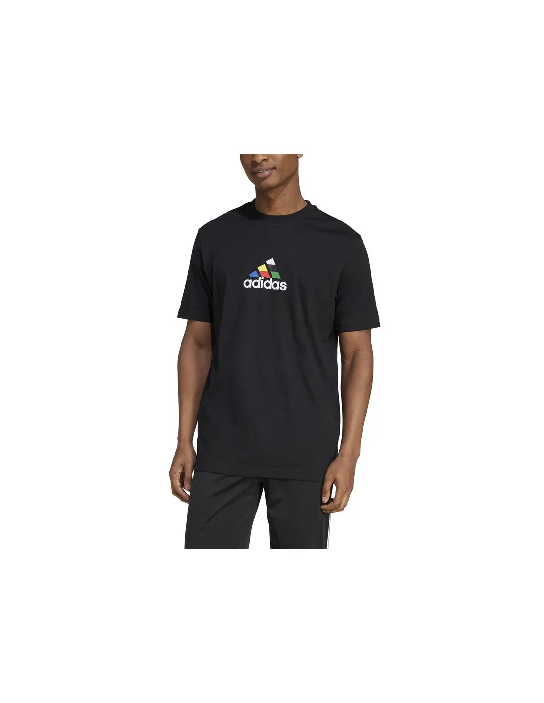 Camiseta adidas House Of Tiro Nations Graphic Hombre Negro