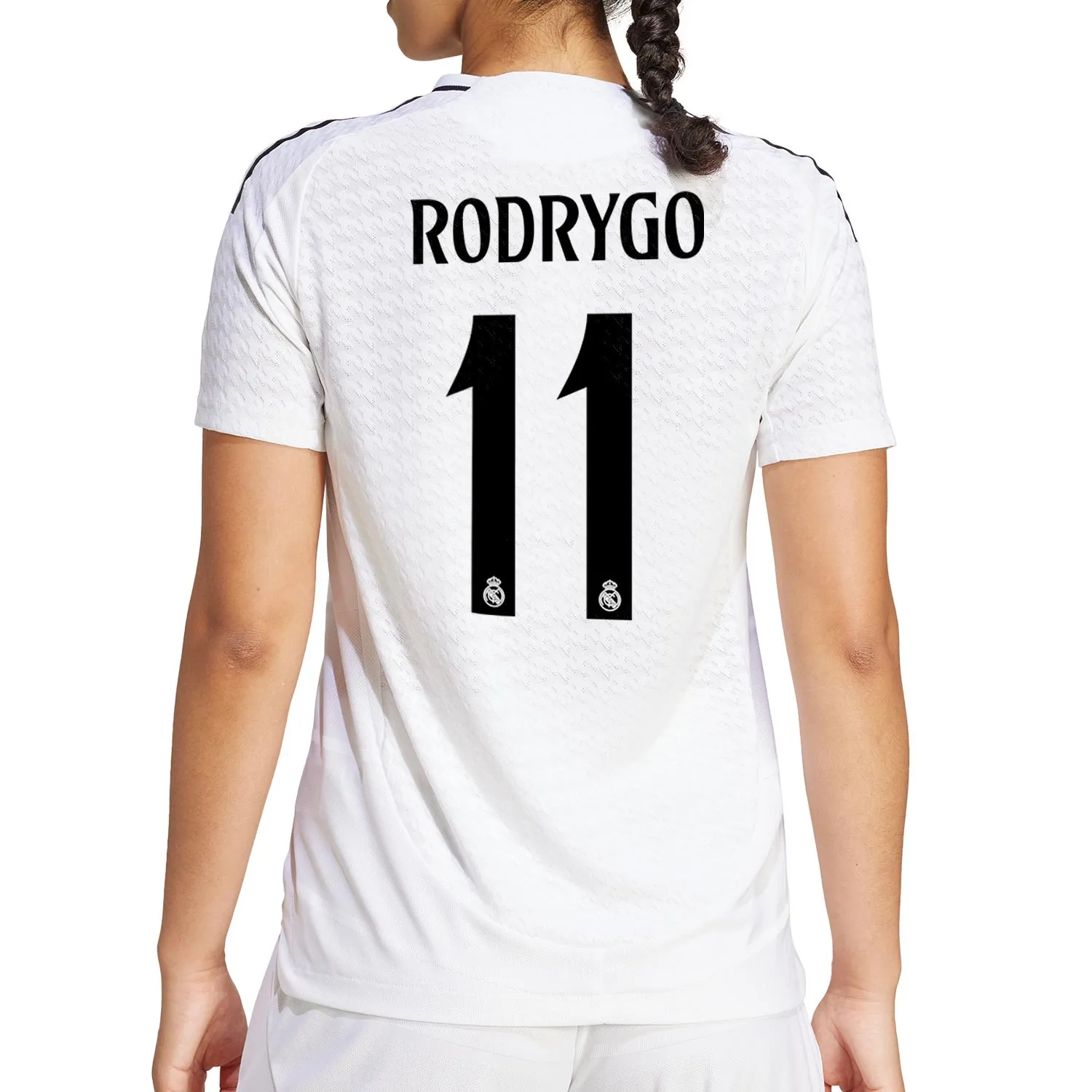 Camiseta adidas Real Madrid auténtica mujer Rodrygo 24 25