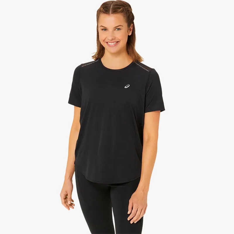 CAMISETA ASICS ROAD SS W NEGRO