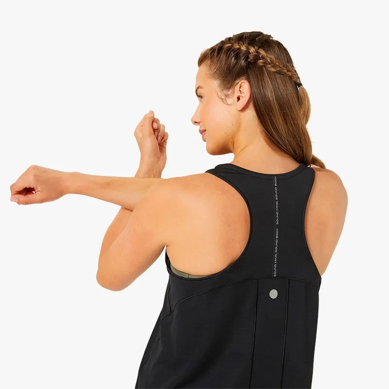 CAMISETA ASICS ROAD TANK NEGRO