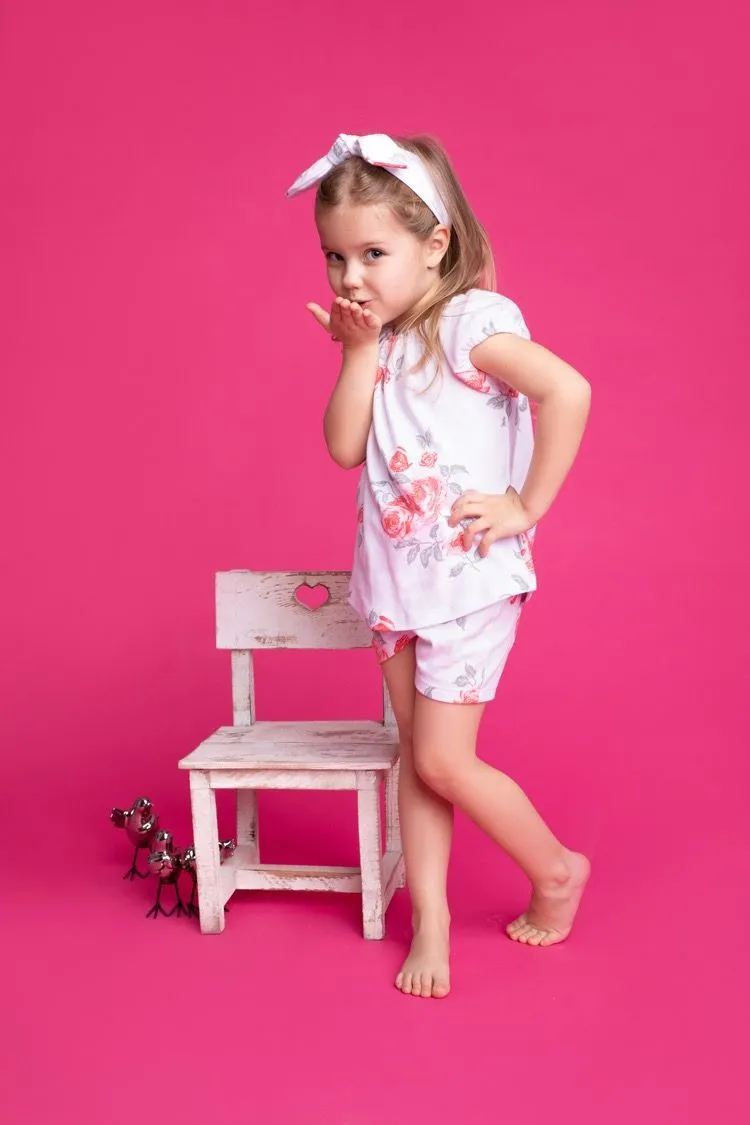 Camiseta de flores para niña colección Rose