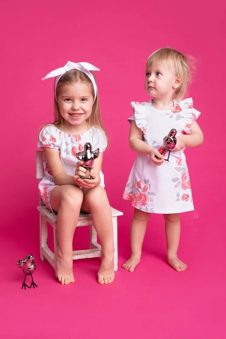 Camiseta de flores para niña colección Rose