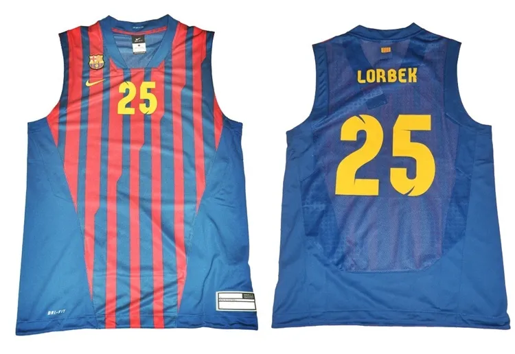 Camiseta de Lorbek FC Barcelona Basket 2012/2013