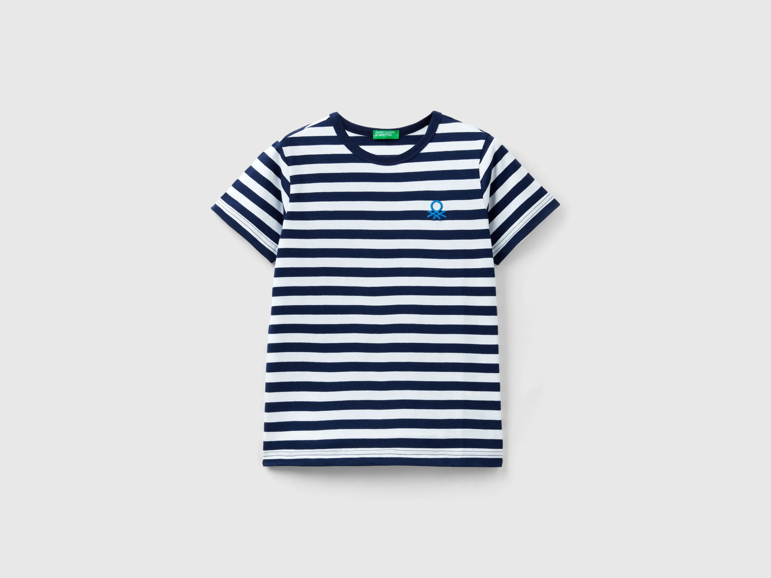 Camiseta de rayas de 100 % algodón