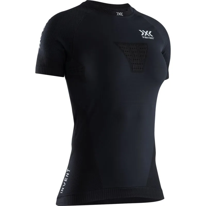 CAMISETA DE RUNNING XBIONIC INVENT 4.0 (NEGRO óPALO/BLANCO áRTICO) MUJER