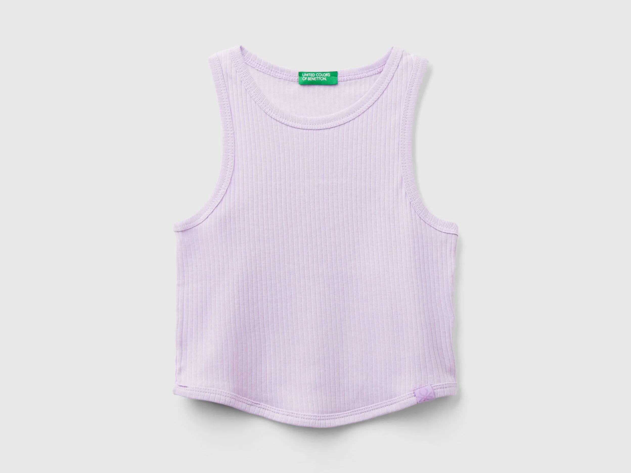 Camiseta de tirantes acanalada