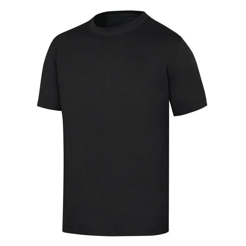 Camiseta de trabajo bicolor en manga corta
