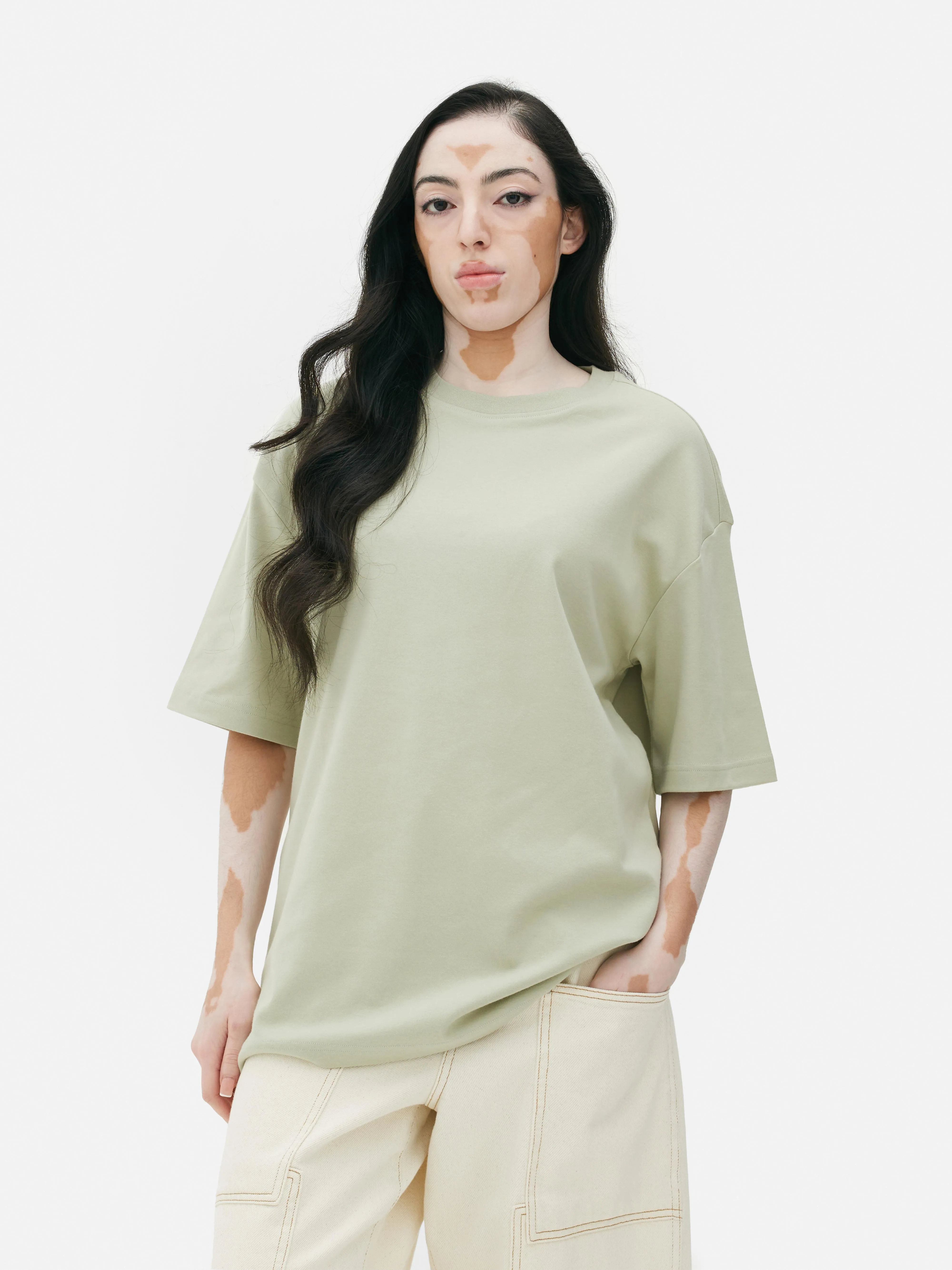 Camiseta extragrande de manga corta
