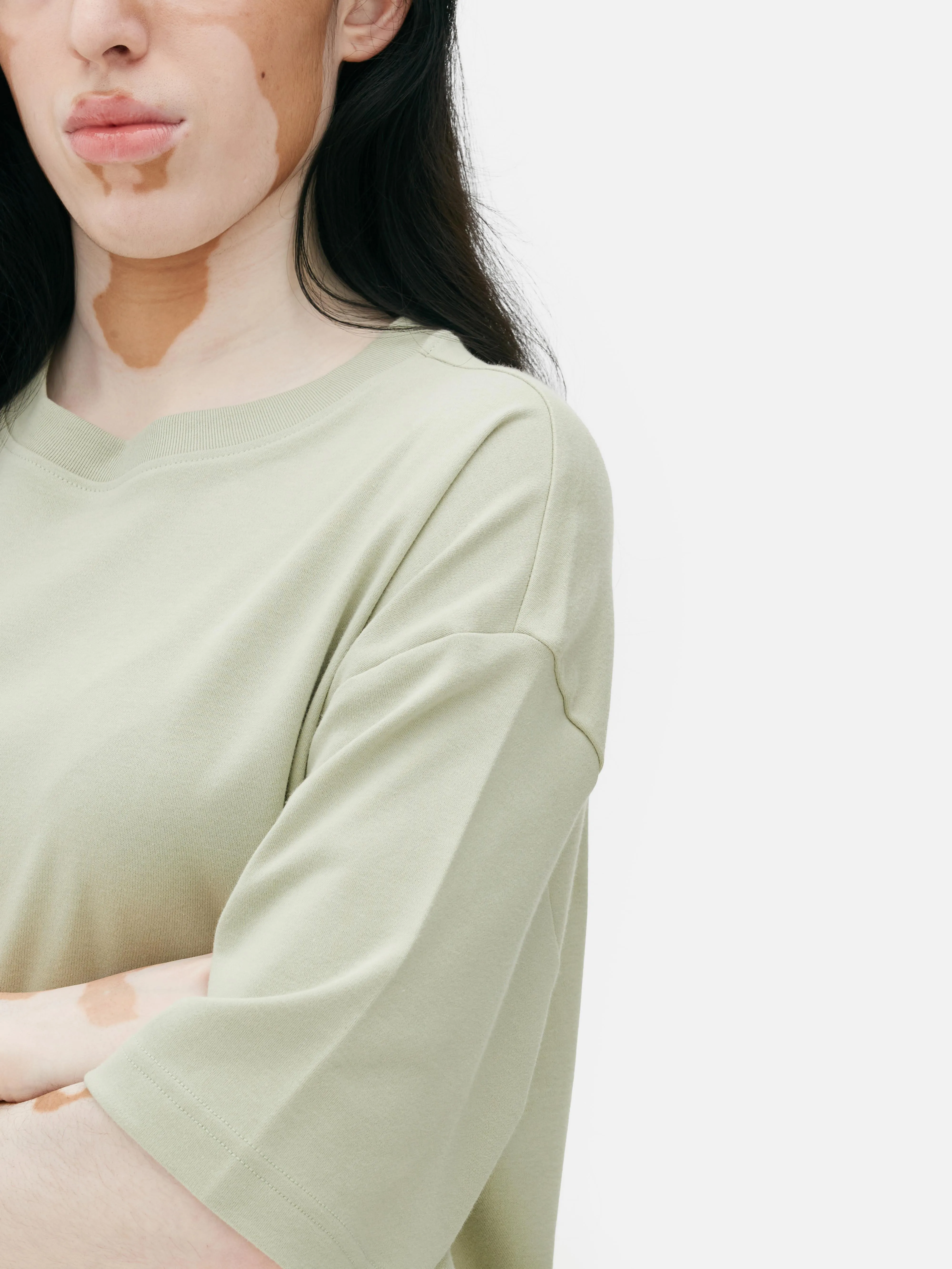 Camiseta extragrande de manga corta