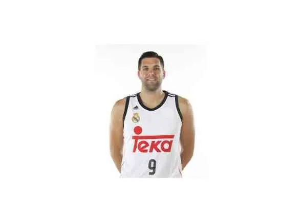 Camiseta Felipe Reyes Real Madrid Basket 2014 (blanca)