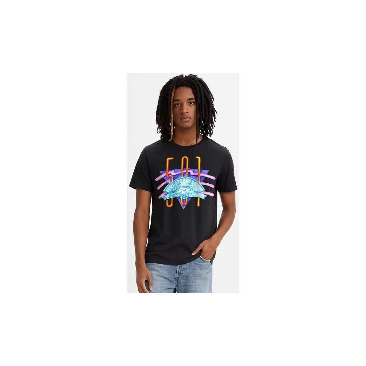 CAMISETA LEVI'S® GRAPHIC 501 LOGO HOMBRE