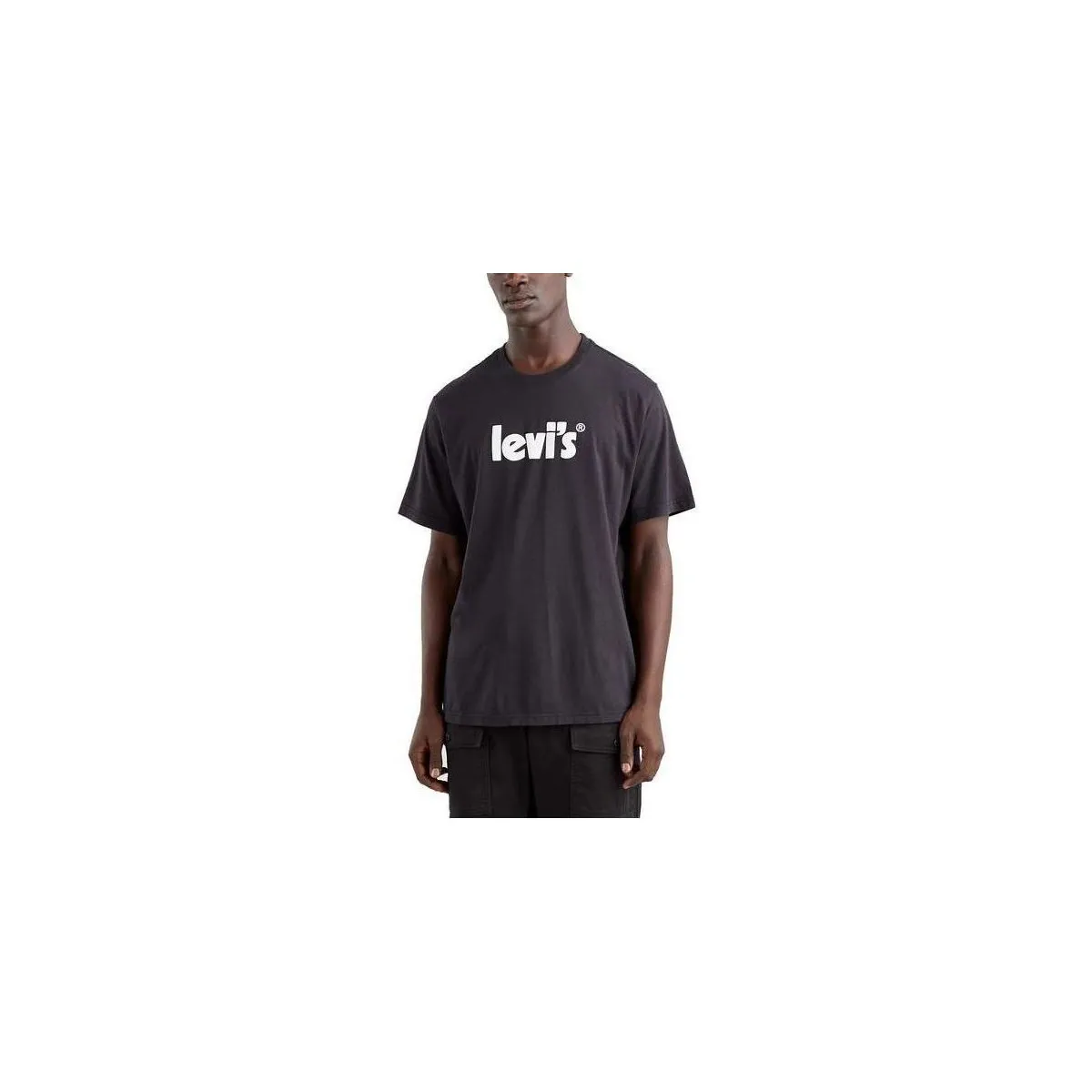 CAMISETA LEVI'S® RELAXED POSTER PORT BLACK HOMBRE