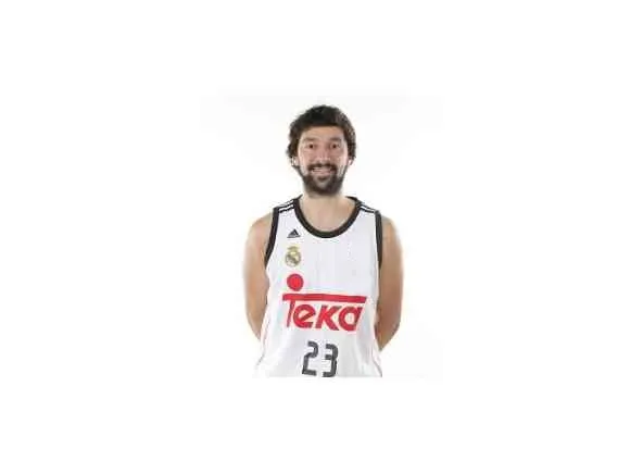 Camiseta Llull Real Madrid Basket 2014 (blanca)
