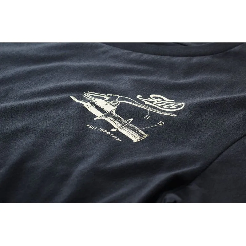 CAMISETA MOTO VINTAGE FULL THROTTLE  FUEL