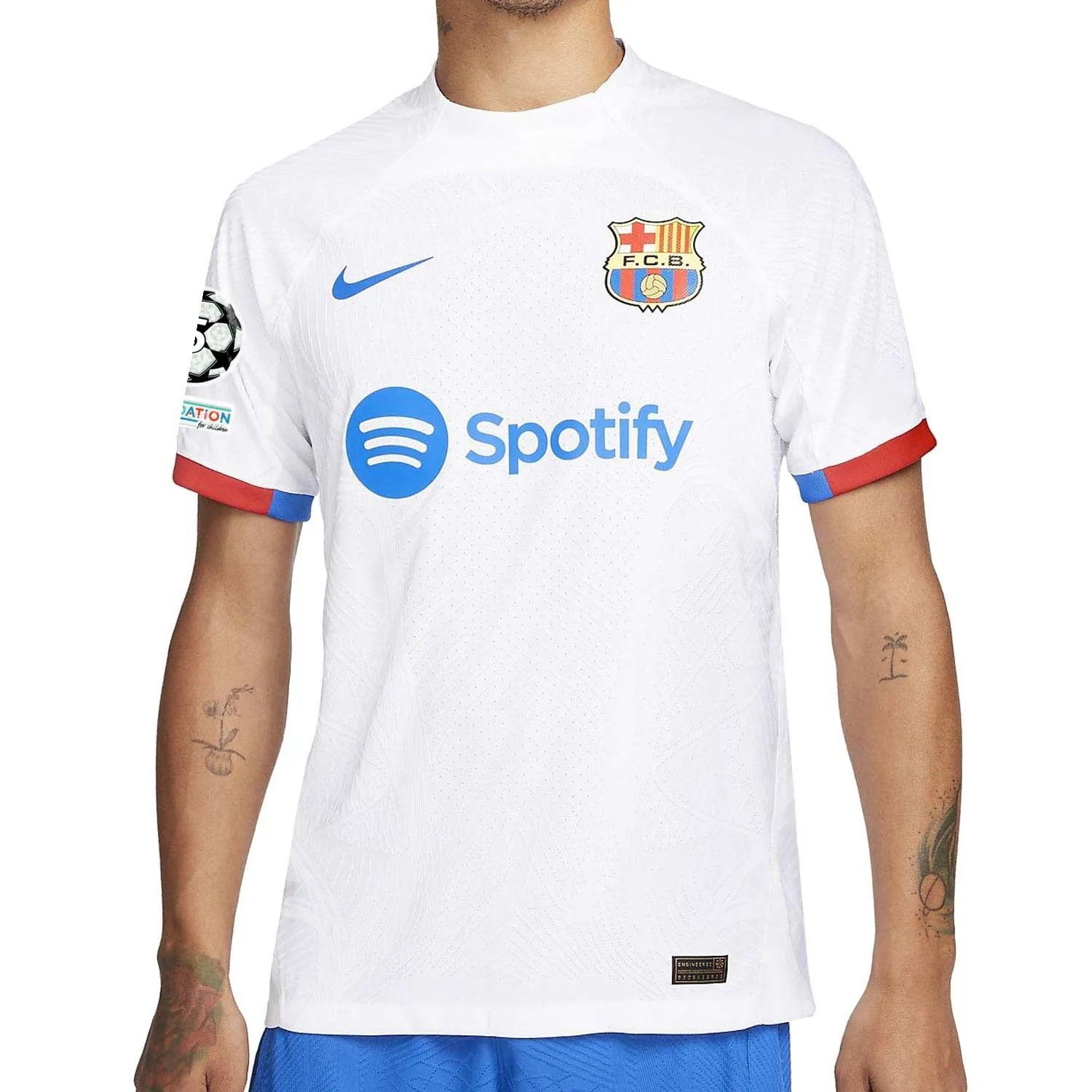 Camiseta Nike 2a Barcelona Pedri 23 24 DF ADV Match P UCL