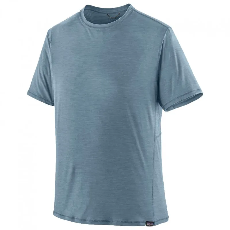 Camiseta Patagonia Gorra Cool Lightweight (gris pluma claro/azul vapor) hombre