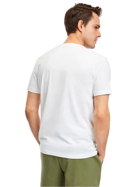 camiseta puma box puma blanco hombre