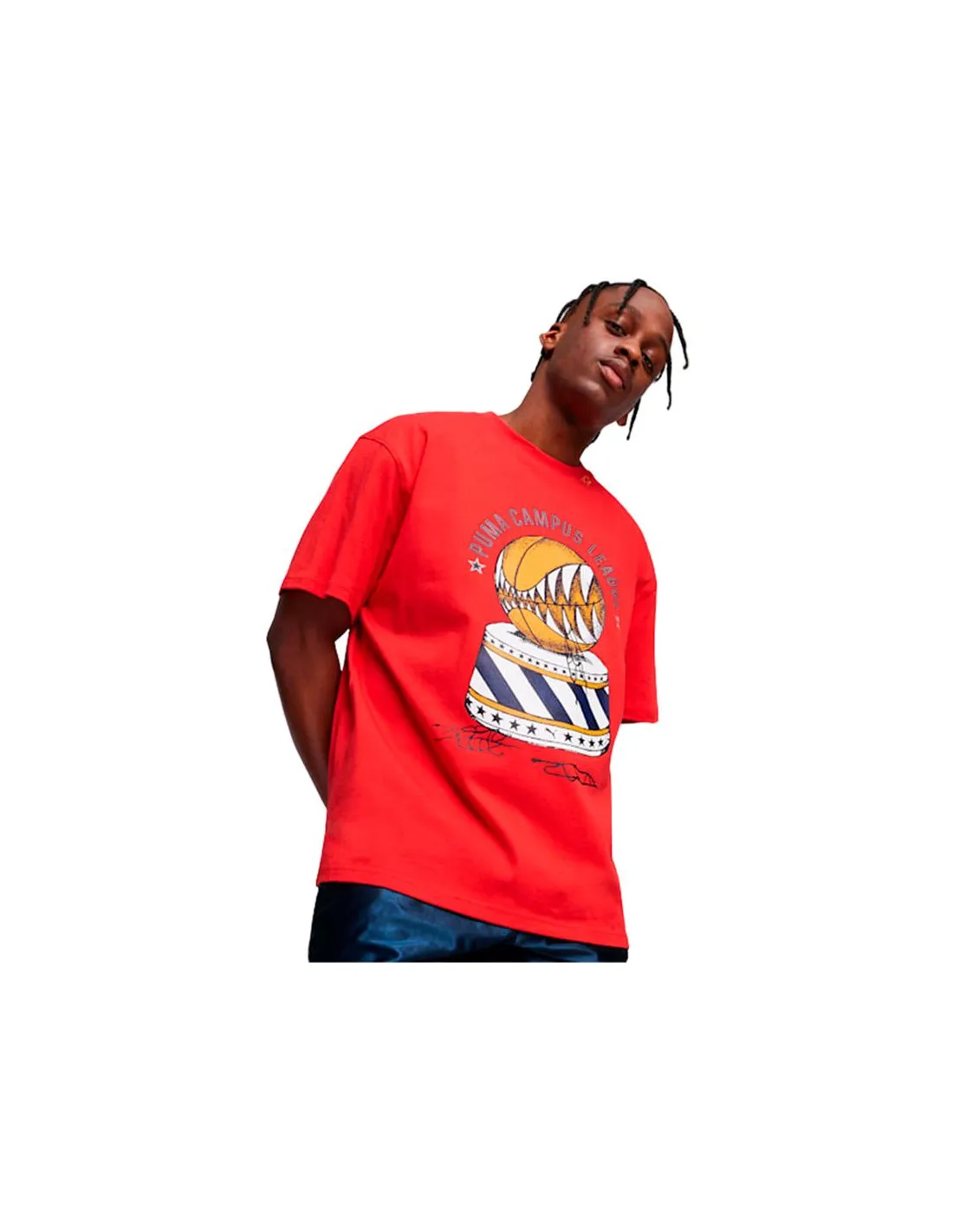 Camiseta Puma showtime 3 For All Time Rojo