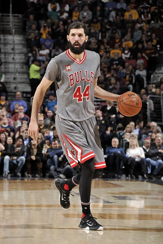 Camiseta Réplica NBA Mangas Mirotic #44# Bulls