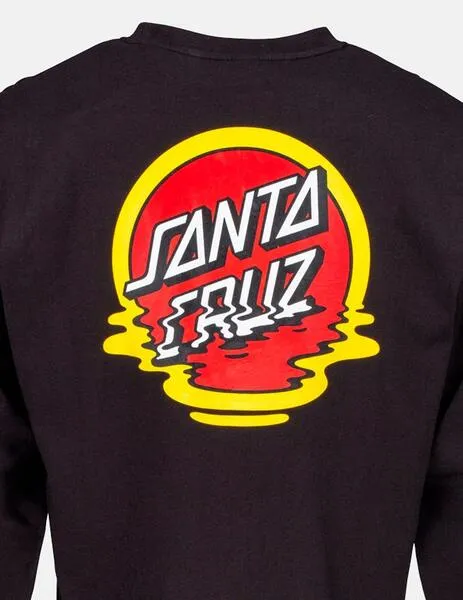 CAMISETA SANTA CRUZ DOT REFLECTION  BLACK