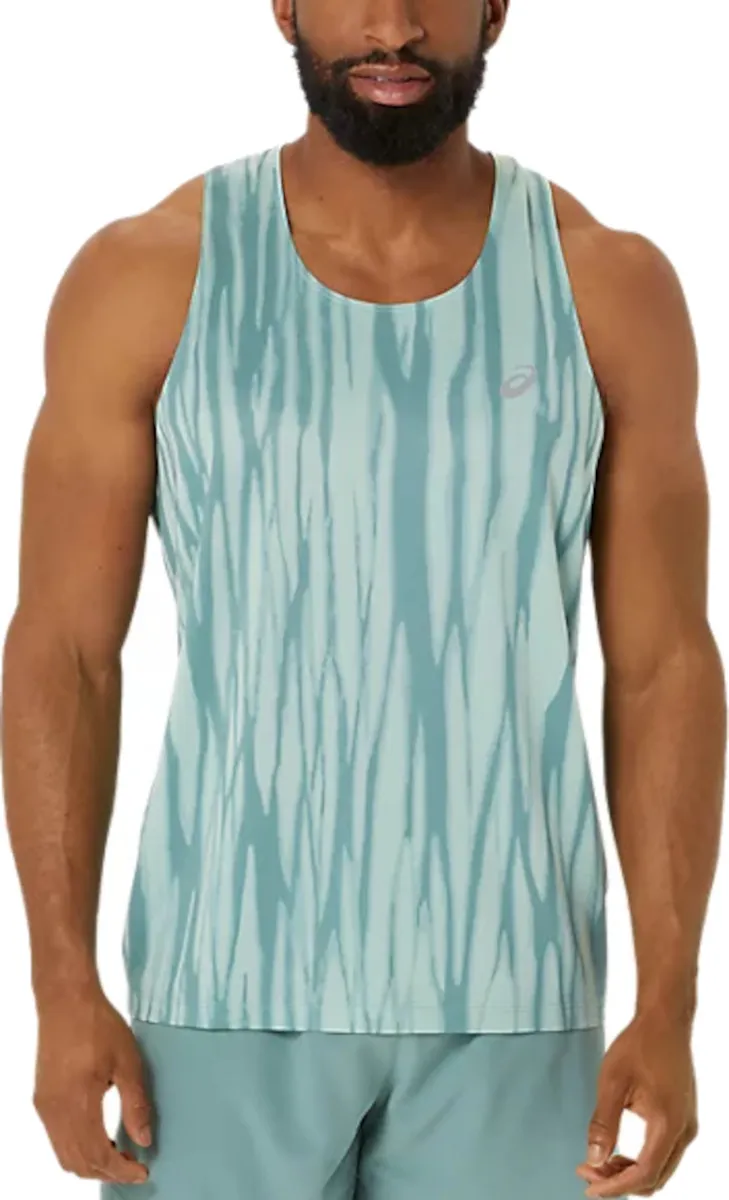 Camiseta sin mangas Asics ROAD ALL OVER PRINT SINGLET