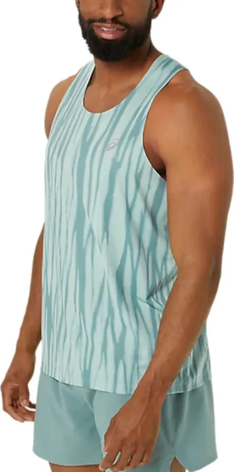 Camiseta sin mangas Asics ROAD ALL OVER PRINT SINGLET