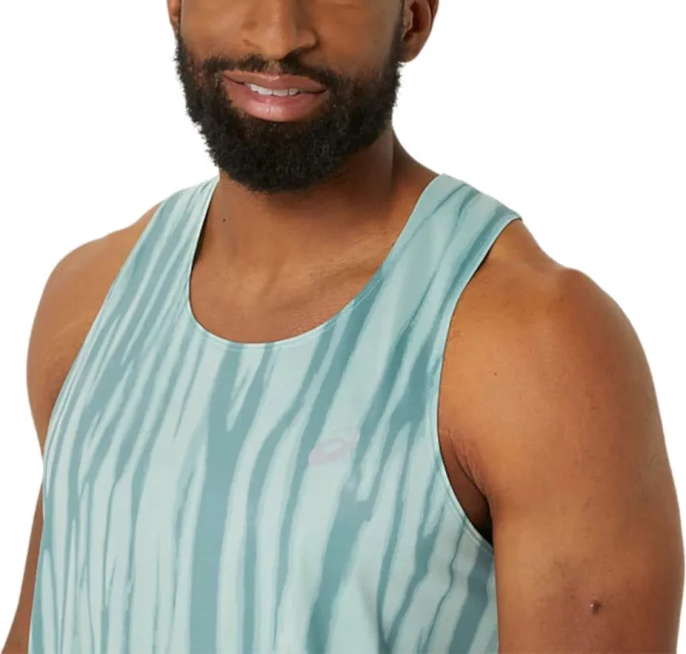 Camiseta sin mangas Asics ROAD ALL OVER PRINT SINGLET
