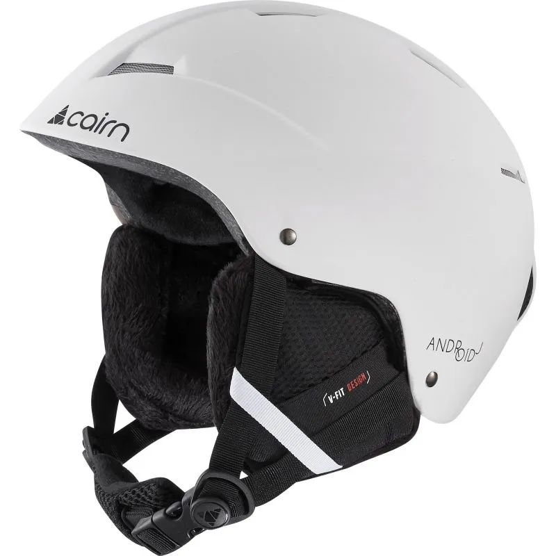Casco esquí junior Cairn Android J (Mat White)
