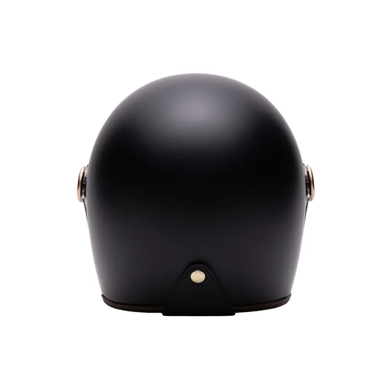 CASCO INTEGRAL FULL MOON  MÂRKÖ (NEGRO MAT/CASTAÑO)