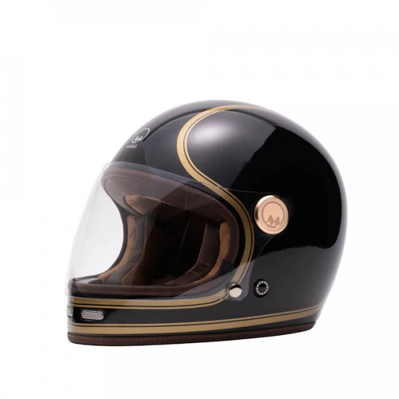 CASCO INTEGRAL FULL MOON  MÂRKÖ (NEGRO/OR)