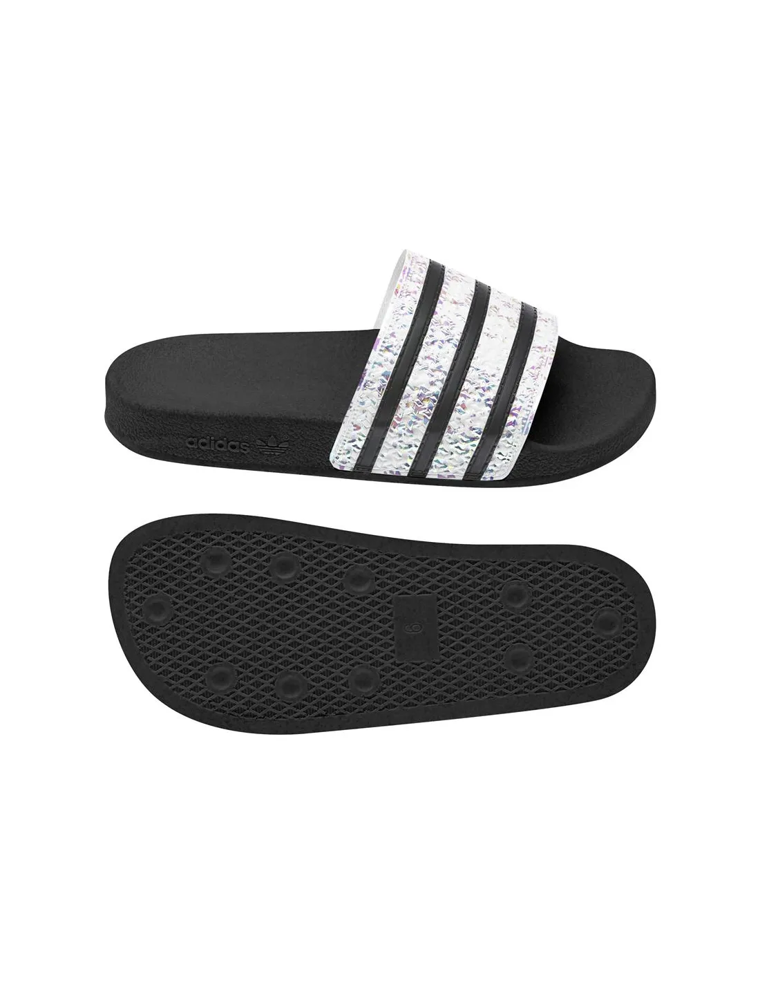 Chanclas adidas Adilette negro Mujer