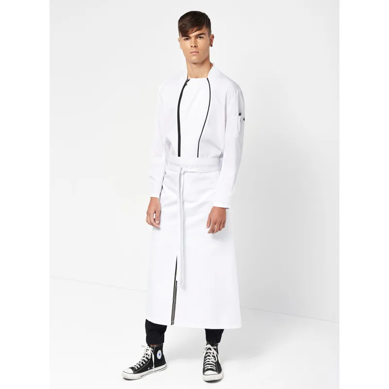 CHAQUETILLA DE CHEF CON CREMALLERA  MONZA