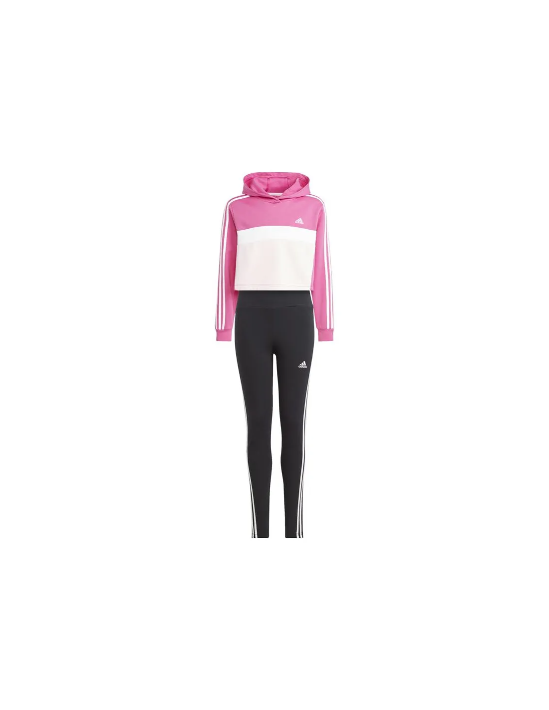 Chándal adidas Jg 3S Tib Fl Ts Niña