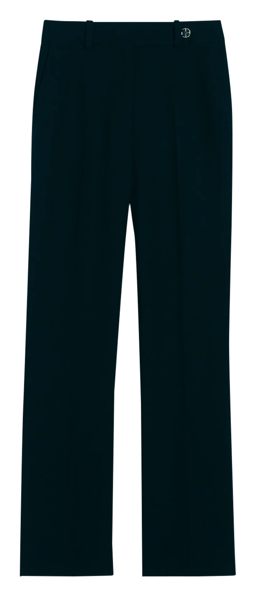 CLAUDIE PIERLOT Vaquero flare estilo chino en azul