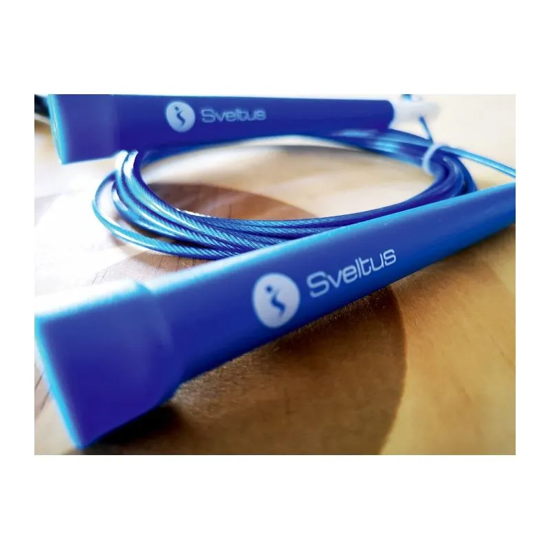 Cuerda de saltar SVELTUS Speed (negra)
