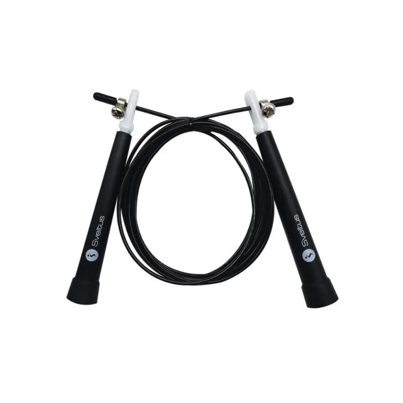 Cuerda de saltar SVELTUS Speed (negra)